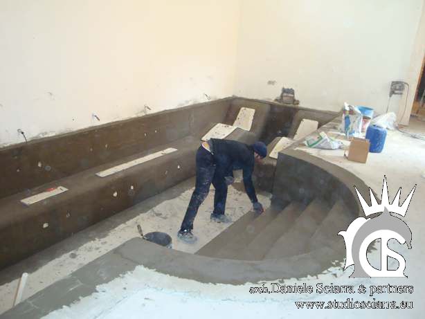 Realizzazione cetrno benessere castello di Montignano