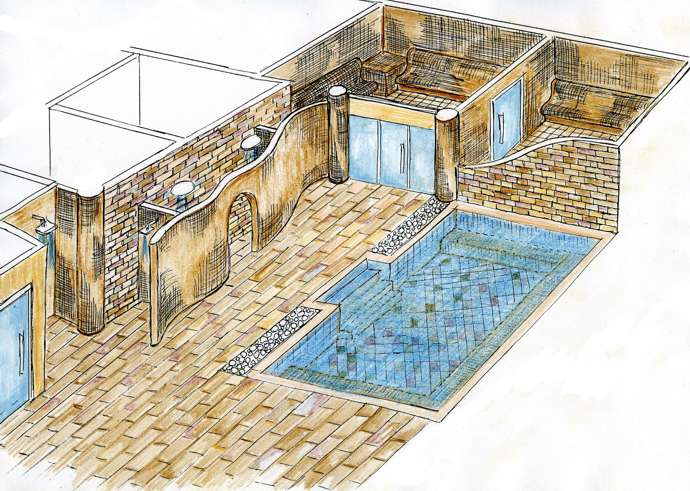 TOLIVE, progetto del centro benessere e SPA