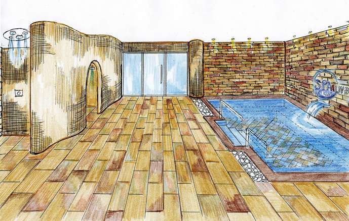 TOLIVE, progetto del centro benessere e SPA